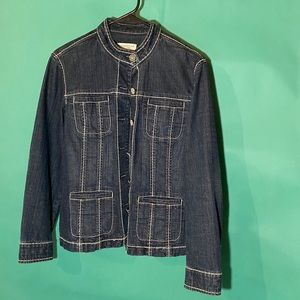Coldwater Creek Denim Jeans Jacket Size Medium